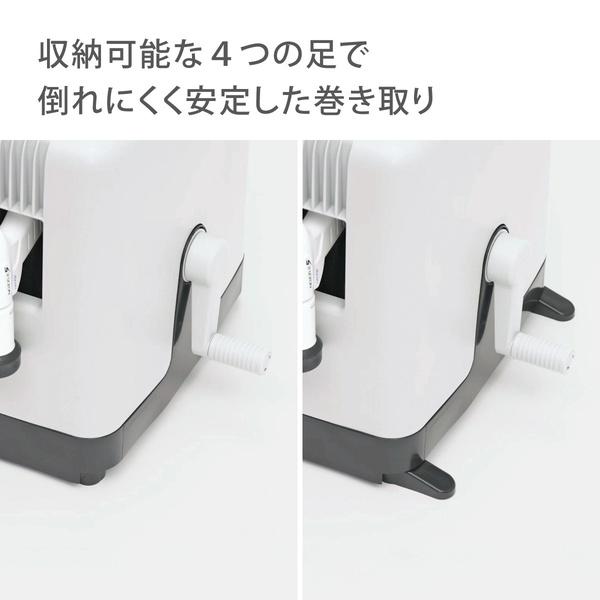 タカギ 散水ホースリール BOXYツイスター20m チャコールグレー RC220CG