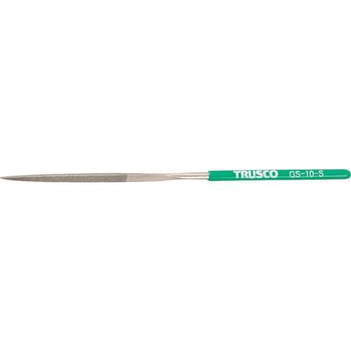 TRUSCO中山 TRUSCO ダイヤモンドヤスリ 精密用 10本組サイズ 1本 三角 