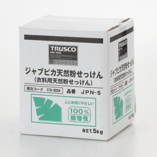 TRUSCO中山 TRUSCO ジャプピカ天然粉せっけん 5kg JPN5 [JPN-5][r20