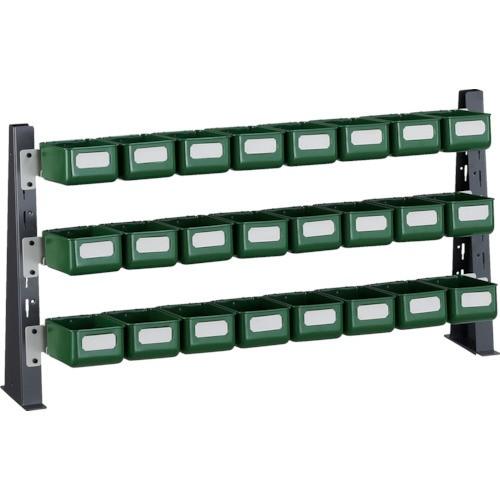 TRUSCO UPR型ライトビンラック卓上用 K-10HX24個 UPRML1803K [UPR-ML1803K][r20][s9-032]