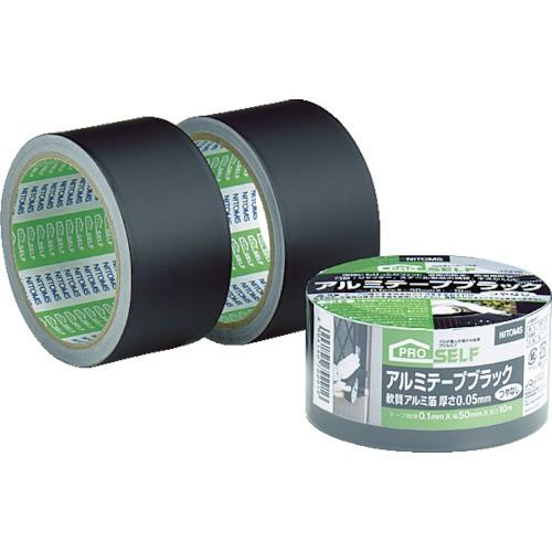 ニトムズ　アルミテープ100mm×10m 20巻 ニトムズ アルミテープブラック J3270 [r20][s9-010] : ミナトワークス