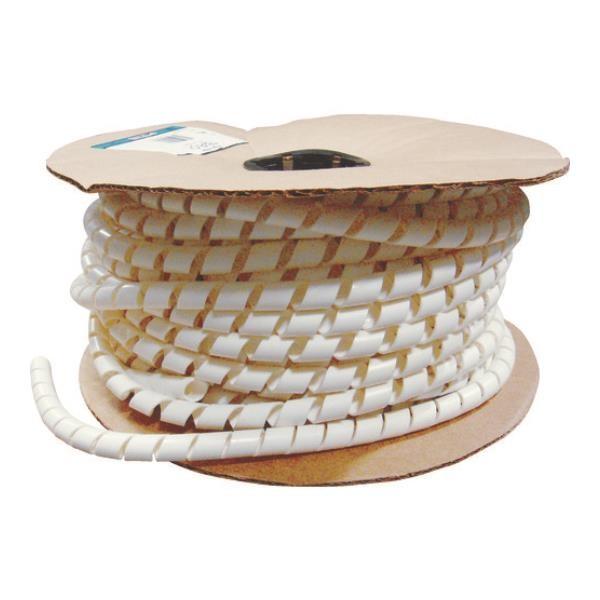 パンドウイット スパイラルラッピング 難燃性ポリエチレン(UL94V-0) 白