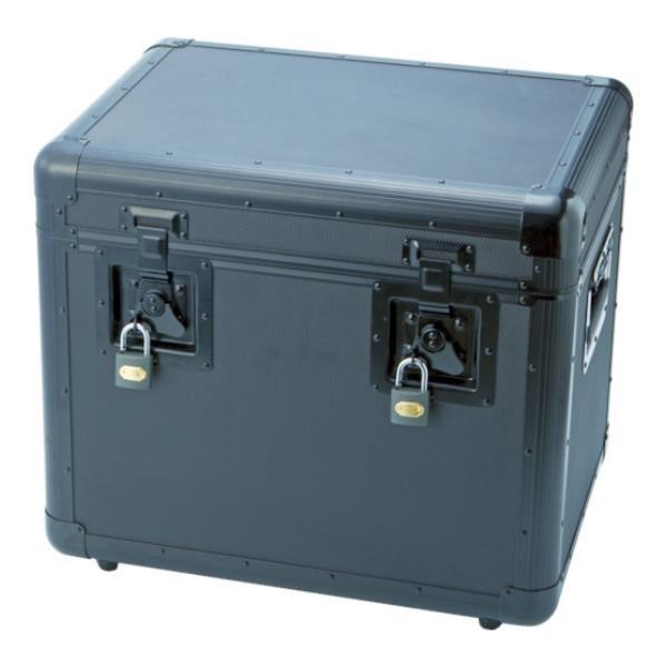 TRUSCO中山 - TRUSCO 全能軽銀納める箱 黒 480X360X410 TAC480BK [TAC-480BK][r20][s9-030] スーツケース、キャリーバッグ-トランクタイプスーツケース
