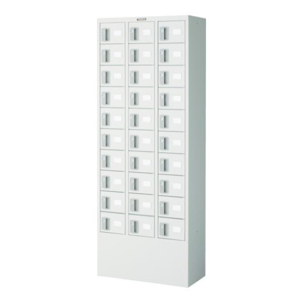 TRUSCO 預かりロッカー3列10段 内筒交換錠 KTL310A [KTL310-A][r22][s9-039]