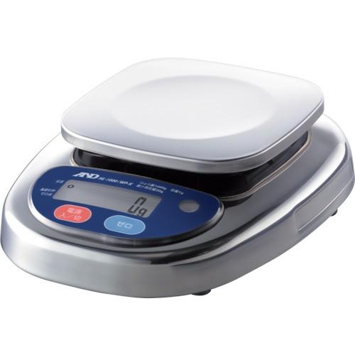 A&D 防塵防水デジタルはかり(検定付・3区) HL1000IWPKA3 [HL1000IWP-K