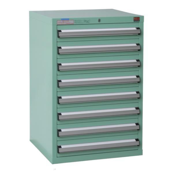 OS 軽量キャビネット5型 最大積載量400kg 引出し8段 5801 [5-801][r21][s9-834]