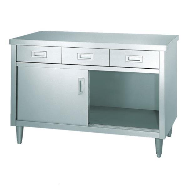 シンコー ステンレス保管庫片面引出付ステンレス戸仕様 ED12060 [ED-12060][r21][s9-033]