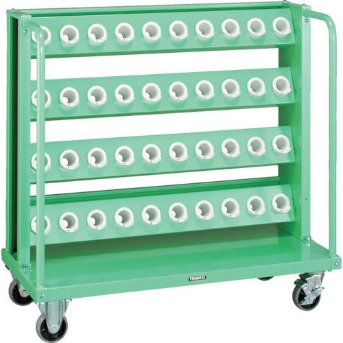 TRUSCO ツーリングワゴン BT・NT40兼用 40個収納 ロック付 YG色 VTLW410YG [VTLW-410-YG][r22][s9-039]