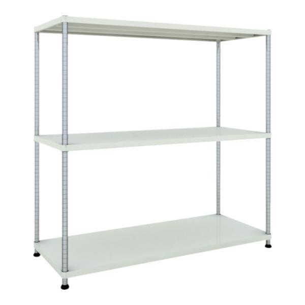 TRUSCO フェニックスラック 1500X600 3段 W色 PER5563W [PER-5563-W][r21][s9-032]