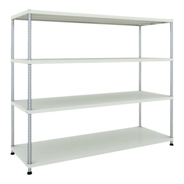 TRUSCO フェニックスラック 1800X600 4段 W色 PER5664W [PER-5664-W][r21][s9-033]