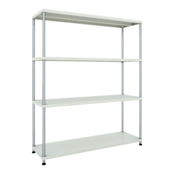 TRUSCO フェニックスラック 1500X450 4段 W色 PER6544W [PER-6544-W][r21][s9-033]