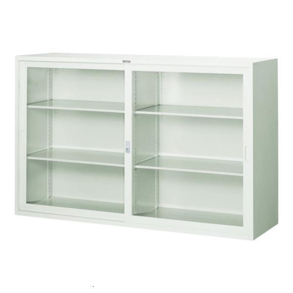 TRUSCO スタンダード書庫(A4判D515)ガラス引違W1760XH1110 FJG52G11W [FJG52-G11W][r21][s9-033]