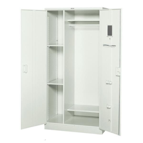 TRUSCO 両開多人数用ロッカー 880X515XH1790 鍵付 DNL603W [r21][s9-033]