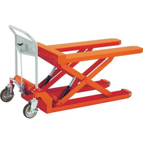 TRUSCO中山 TRUSCO ハンドリフター 低床フォークタイプ 1000kg 