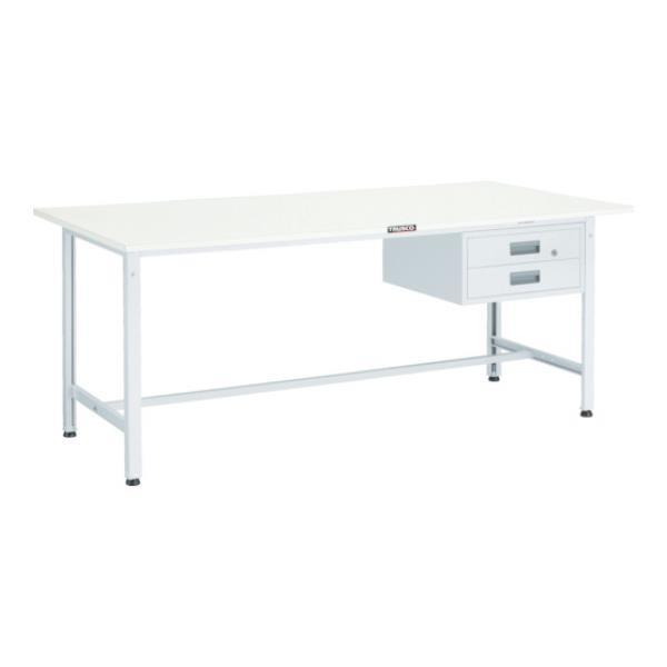 TRUSCO SAE型作業台 1800X900XH740 2段引出付 DG色 SAE1809F2DG [SAE