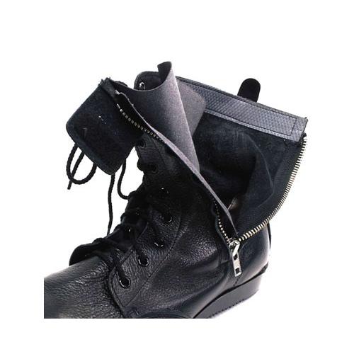 ノサックス　高所作業用　安全靴　M207　耐油底　サイズ29cm　(編み上げタイプ　[安全用品]　みやじま鳶　踏抜き防止繊維)　ファスナー付