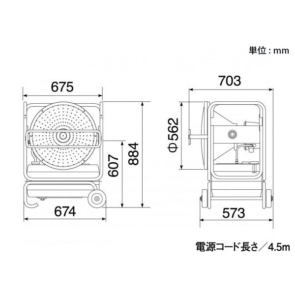 静岡製機 業務用 赤外線ヒーター バルシックス VAL6KBS (50/60Hz 静岡製機 業務用 赤外線ヒーター バルシックス VAL6KBS (50/60Hz