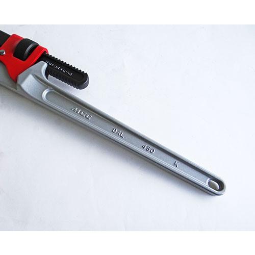 MCC パイプレンチ アルミ 白・エンビ被覆管用DA 450 PWVDA450 [松阪