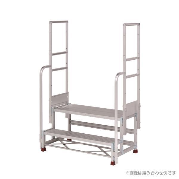 ピカコーポレイション YAMAZEN アルミ作業台(2段) YPS-2-10050 ピカコーポレイション YAMAZEN アルミ作業台(2段) YPS-2-10050