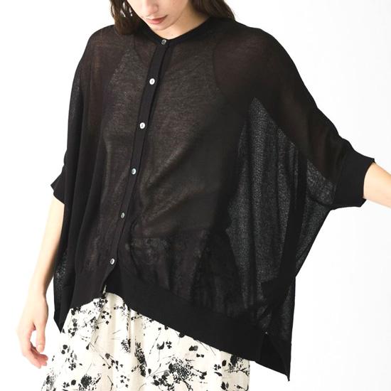 mizuiroind / ミズイロインド ハイゲージ クルーネックワイド