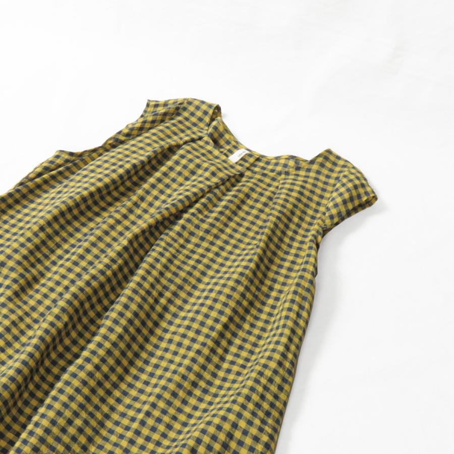 新版 Ista Ire イスタイーレ 遠州灘リネンギンガムキャップスリーブワンピース 2601 6710 Sale 30 Off Etcui Com