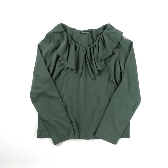 【美品】ミズイロインド　プリーツスリーブシャツ　綿100長袖　日本製　フリー 楽天市場】mizuiro-ind（長さ（袖）七分袖・五分袖）（シャツ