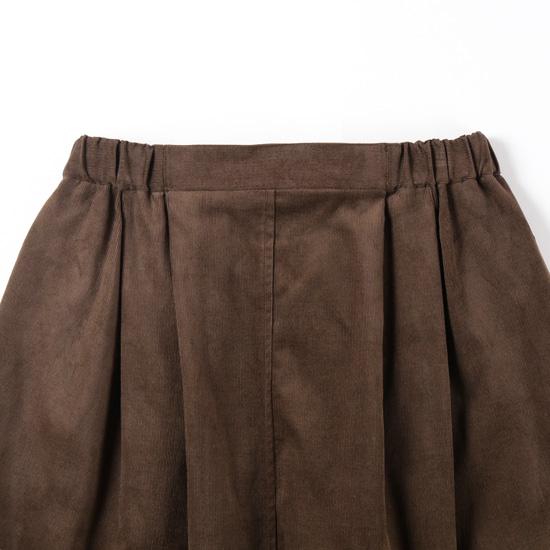 MidiUmi（ミディウミ） コーデュロイ コクーンスカート 4-760015