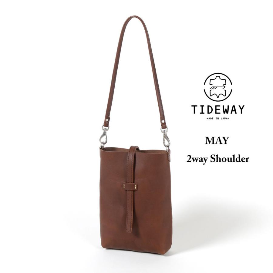 TIDEWAY（タイドウェイ） MAY 2WAY SHOULDER 61-5783 牛革 ショルダー
