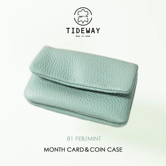 TIDEWAY（タイドウェイ） MONTH CARD＆COIN CASE 63-81 牛革 コイン