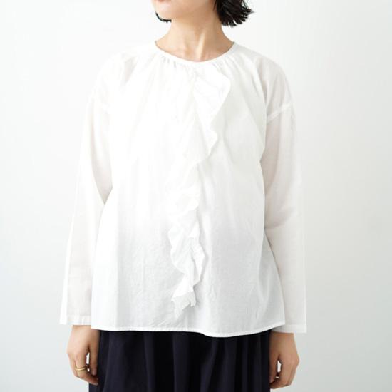 grin（グリン） CLキャンブリック ラッフルプルオーバー 8251T-015 