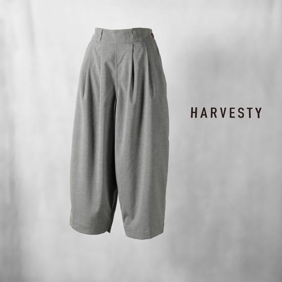 HARVESTY ハーベスティ ワイド エッグ クロップドパンツ HARVESTY (ハーベスティ) ワイドエッグクロップドパンツ