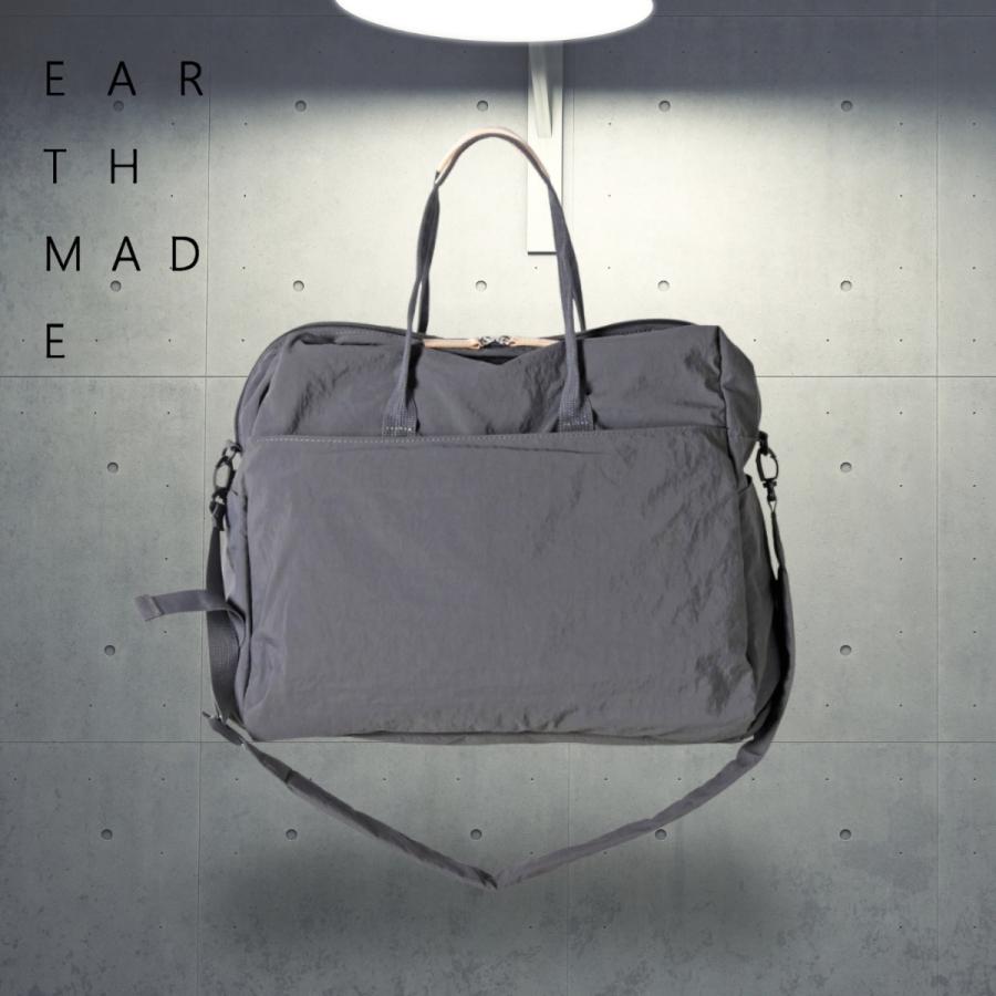 EARTH MADE（アースメイド） 11POCKET INSIDE PRINT BOSTONBAG E7861