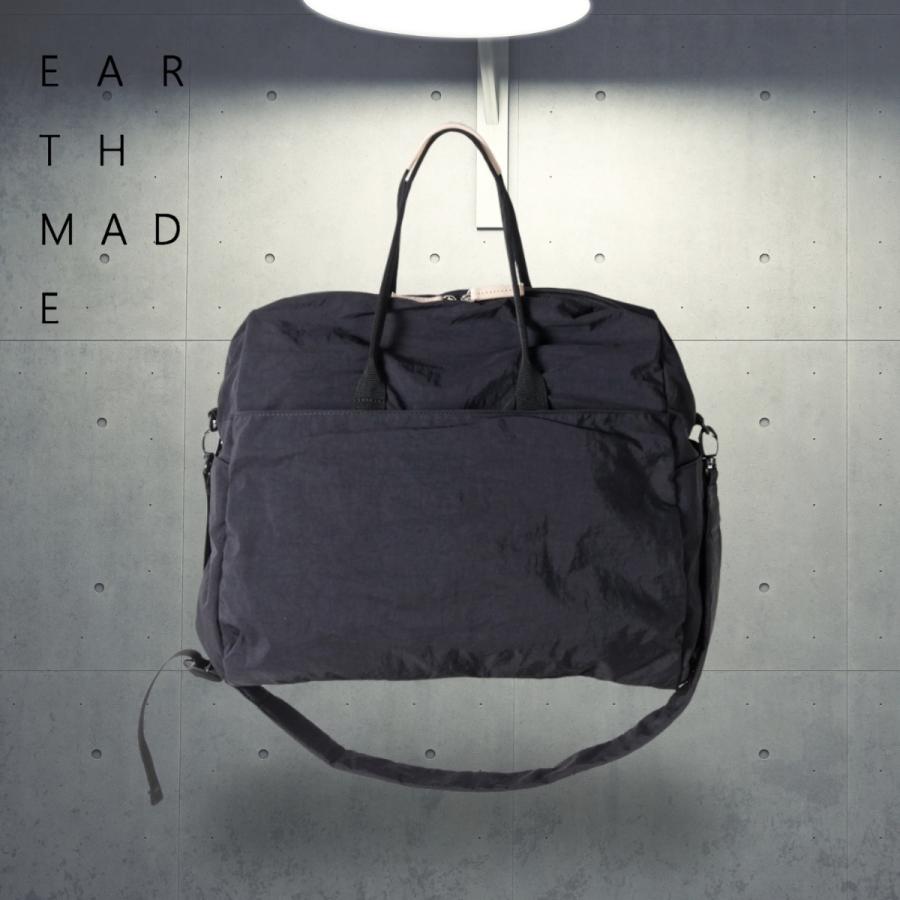 EARTH MADE（アースメイド） 11POCKET INSIDE PRINT BOSTONBAG E7861