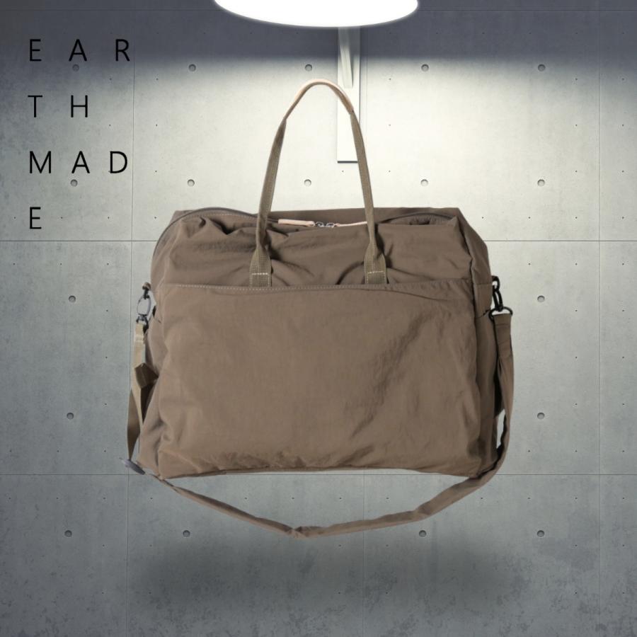 EARTH MADE（アースメイド） 11POCKET INSIDE PRINT BOSTONBAG E7861