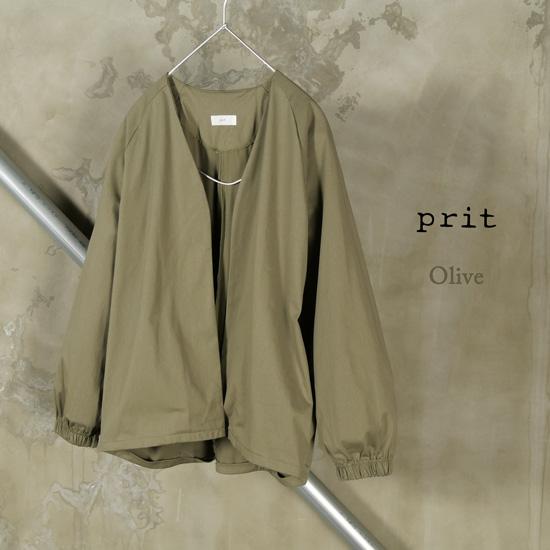 prit / プリット トリコットトッパーコークンジャケット P91405｜minatogawaradio｜04