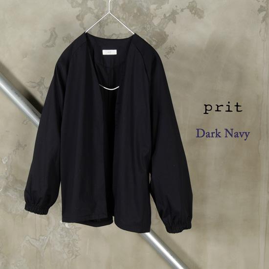 prit / プリット トリコットトッパーコークンジャケット P91405｜minatogawaradio｜05