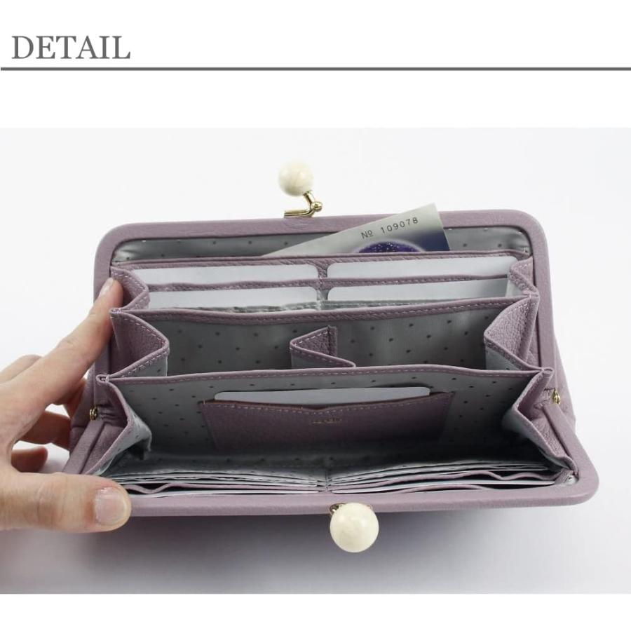 perche 長財布 財布 レディース がま口財布 グリーン Perche perche 長財布 財布 レディース がま口財布 グリーン Perche