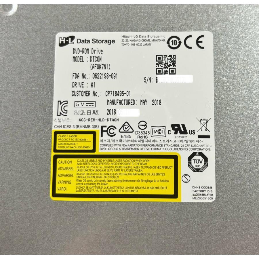 日立LGデータストレージ HLDS 日立LG 12.7mm厚 SATA接続 内蔵型 日立LGデータストレージ HLDS 日立LG 12.7mm厚 SATA接続 内蔵型
