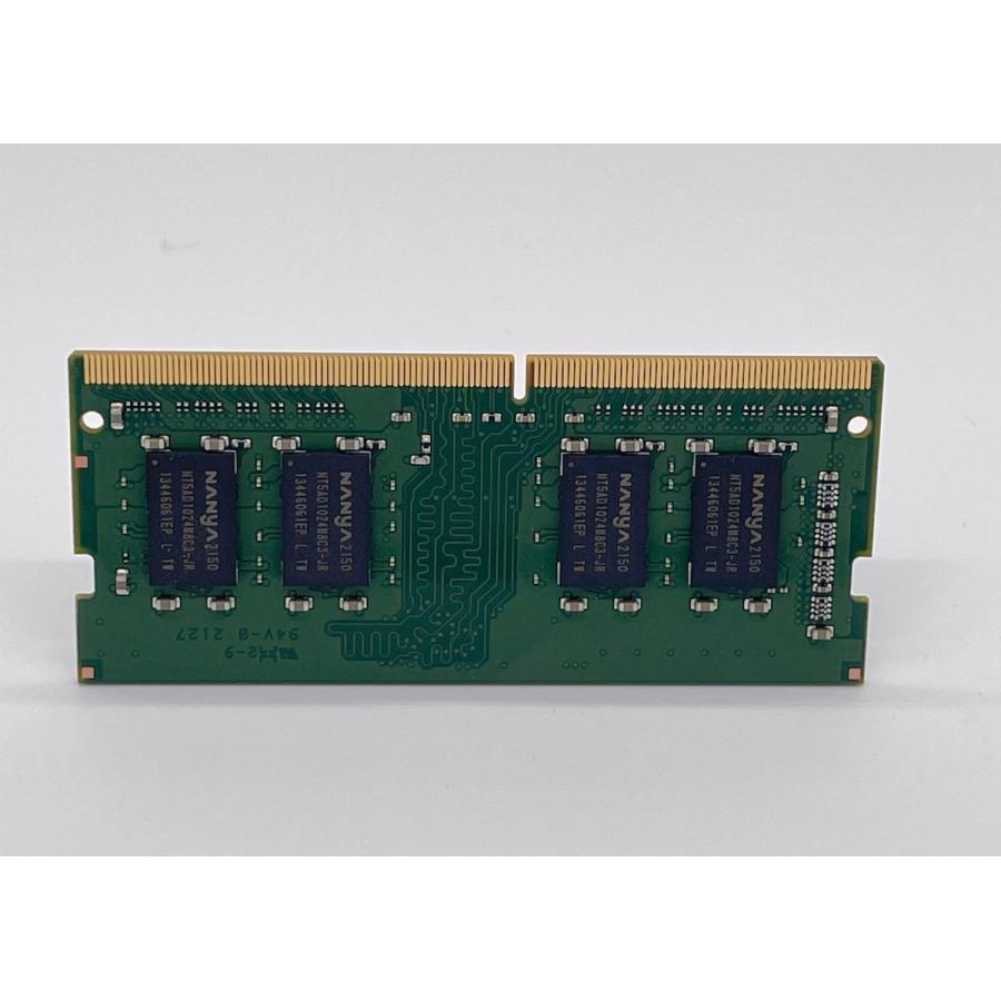 増設メモリ 8GB DDR4 NANYA製1600MHz PC4-25600 260pin SO-DIMM DDR4-3200MHz (バルク品)新品 ノートパソコン用メモリ｜minatomirai-store-1｜02