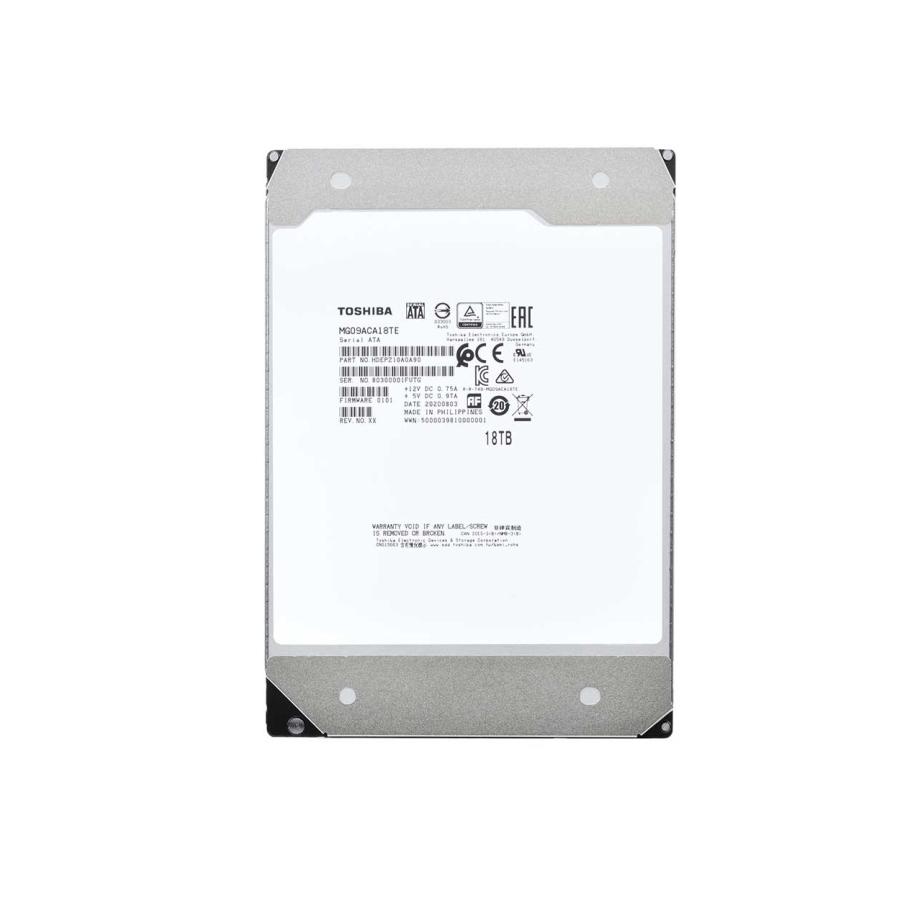 東芝製 3.5インチ 内蔵HDD MG09ACA18TE 18TB 7200rpm 512MB SATA600 高耐久 高信頼 エンタープライズモデル 新品バルク品｜minatomirai-store-1｜02