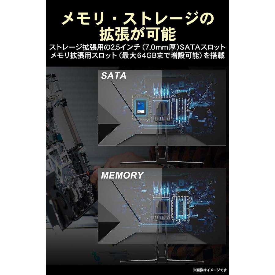【ありがとう】デスクトップ windows11 SSD128GB インテル（intel） 新品 デスクトップパソコン 一体型 Office
