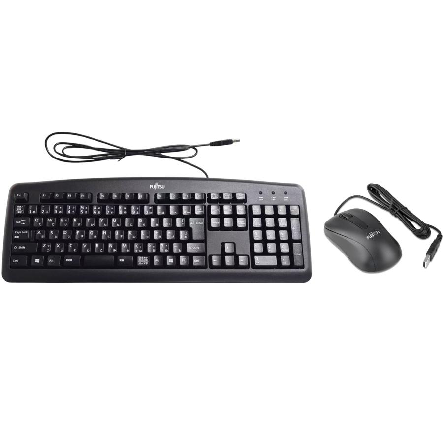 富士通 デスクトップPC キーボード・マウス付きセット 富士通（FUJITSU） 富士通純正 USBキーボードとUSB光学式マウスセット