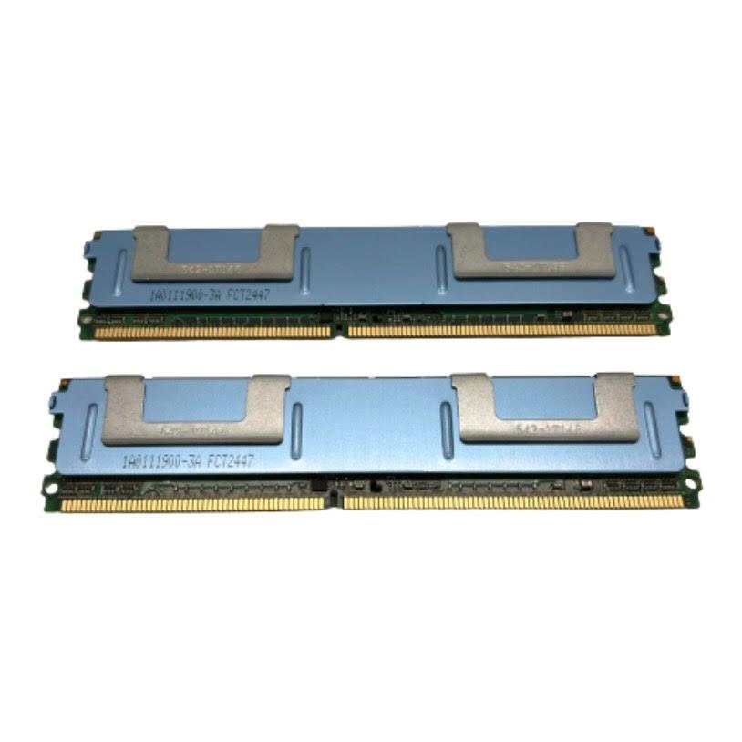 Micron製メモリ 2GB MT18HTF25672FDZ-667H1D6 667MHz DDR2 PC2-5300 ECC完全バッファCL5 240ピンデュアルランクメモリ【新品バルク品】二枚組｜minatomirai-store-1｜02