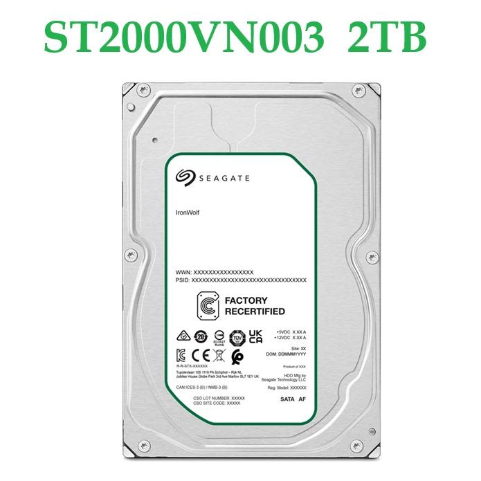 IRONWOLF SEAGATE製 IronWolf NAS向け内蔵HDD ST2000VN003 2TB SATA600