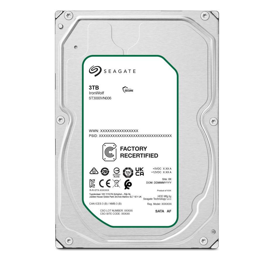 Seagate（シーゲイト） SEAGATE製 IronWolf NAS向け内蔵HDD