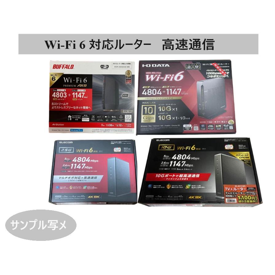 Wi-Fi6対応 ルーター4804/4803Mbps+1147Mbps IPv6対応 MIX
