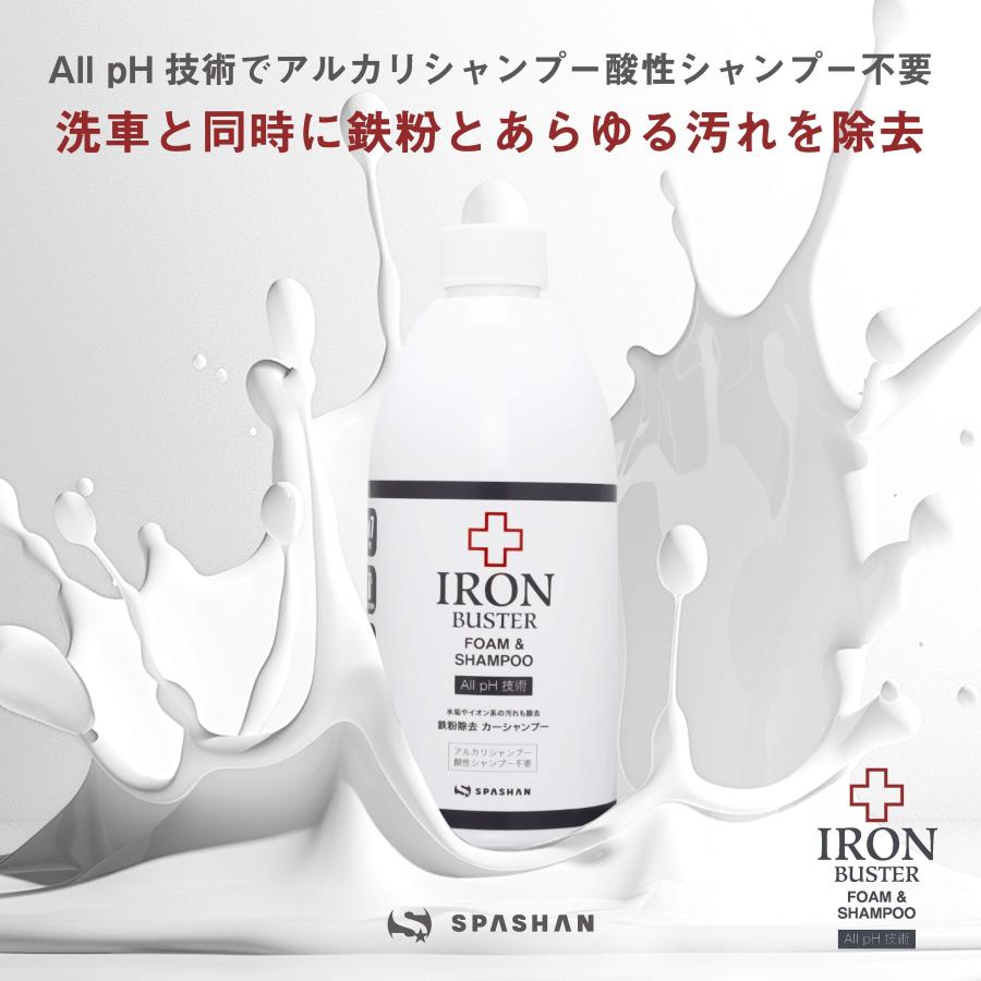 SPASHAN（スパシャン） 404 アイアンバスターフォーム&シャンプー