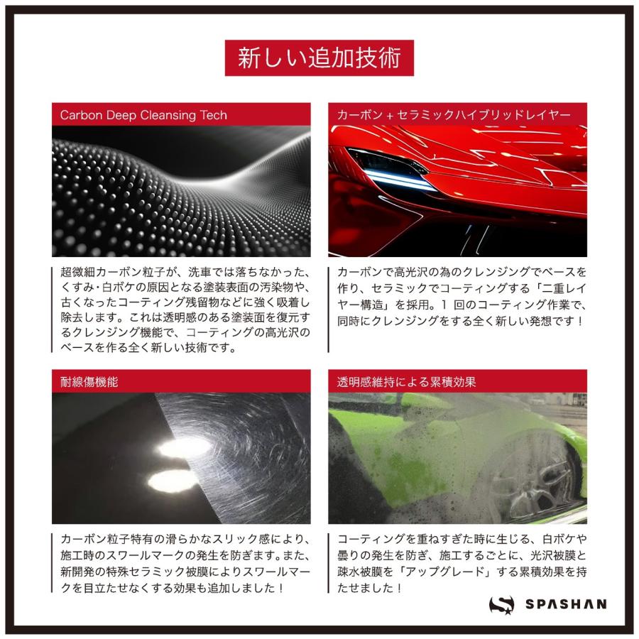 SPASHAN（スパシャン） 2026 SPASHAN カーボンセラミックコーティング