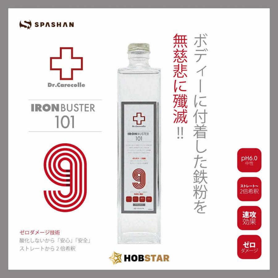 メンテナンス SPASHAN 2021 SPASHAN（スパシャン） 101 アイアンバスター9 SPASHAN Drケアコレ