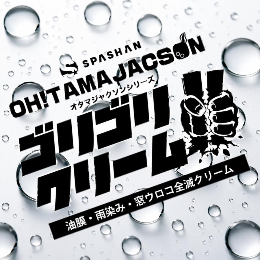SPASHAN（スパシャン） ゴリゴリクリーム 油膜 雨染み 窓ウロコ 全滅